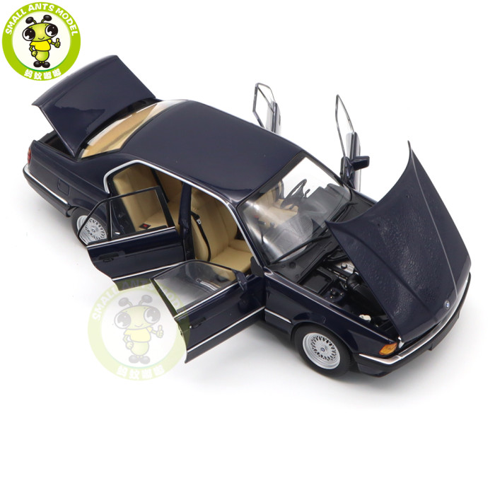 1/18 BMW 730i E32 1986 Minichamps Diecast Model Car Toys Boys Girls Gifts