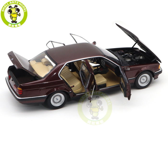 1/18 BMW 730i E32 1986 Minichamps Diecast Model Car Toys Boys Girls Gifts