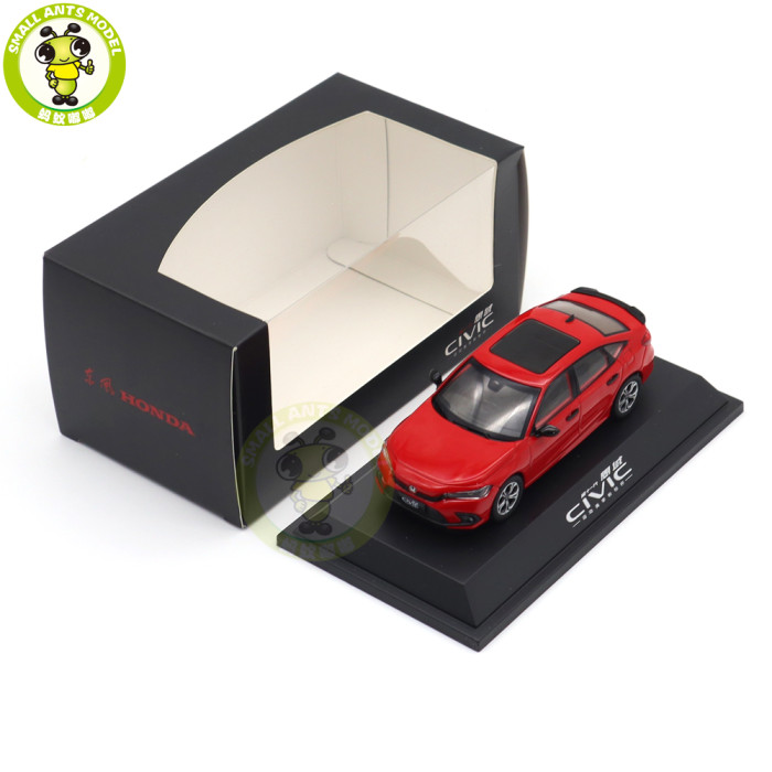 1/43 Honda CIVIC 2022 11th Generation Diecast Metal Car Model Toys Boys Girls Gifts