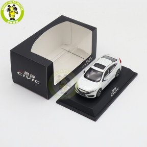 1/43 Honda CIVIC 10th Generation 2019 Hatchback Diecast Metal Car Model Toys Kids Boys Girls Gifts