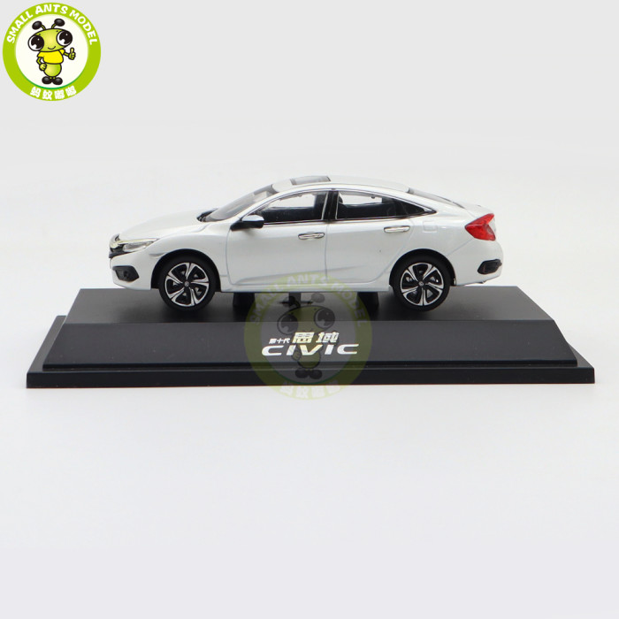 1/43 Honda CIVIC 10th Generation 2019 Hatchback Diecast Metal Car Model Toys Kids Boys Girls Gifts