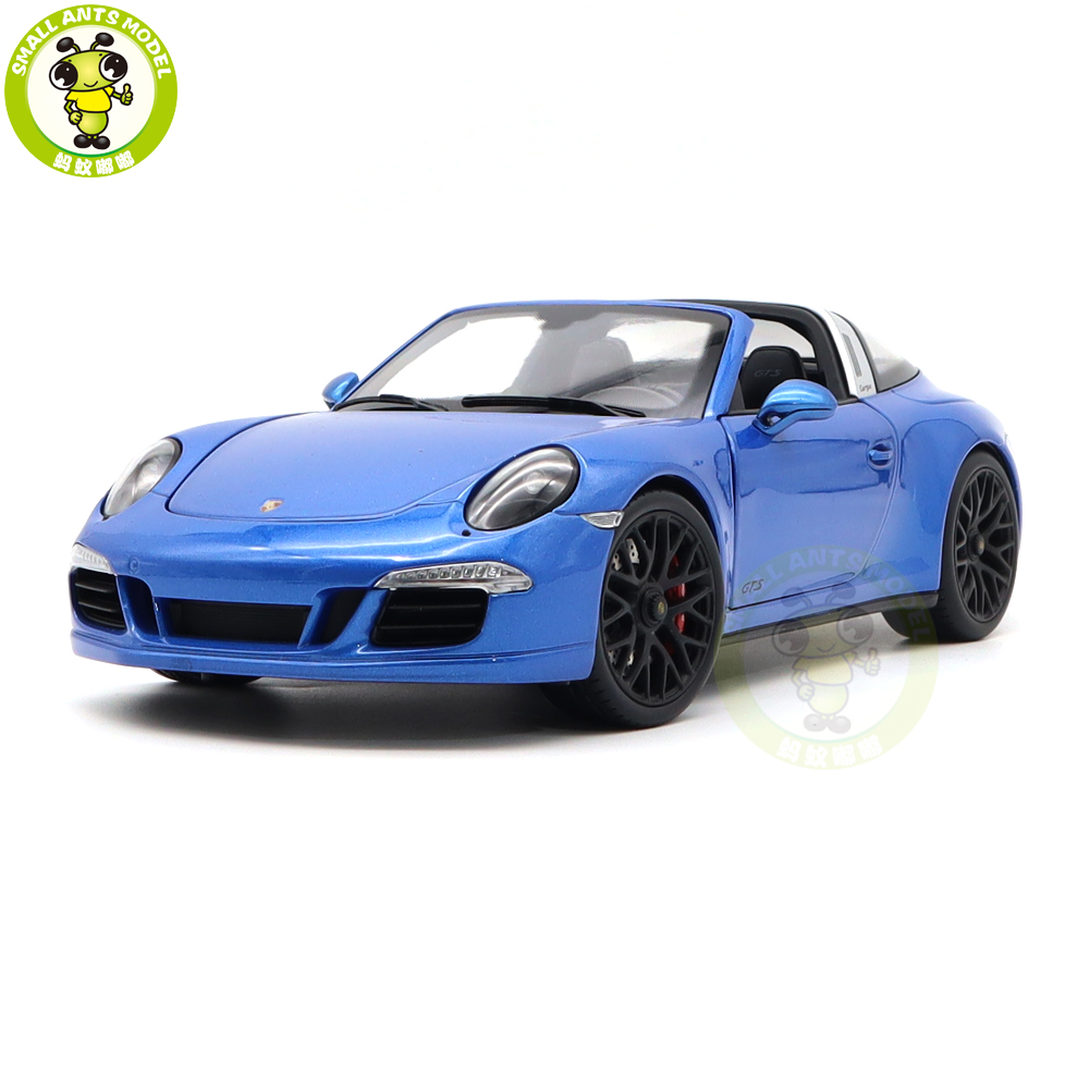 1/18 Schuco Porsche 911 Carrera 4 GTS Targa Diecast Model Toys