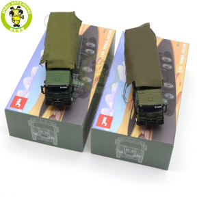 1/64 JKM Sinotruk HOWO JN2300 Military Vehicle Transport Truck Diecast Model Toy Cars Boys Girls Gifts
