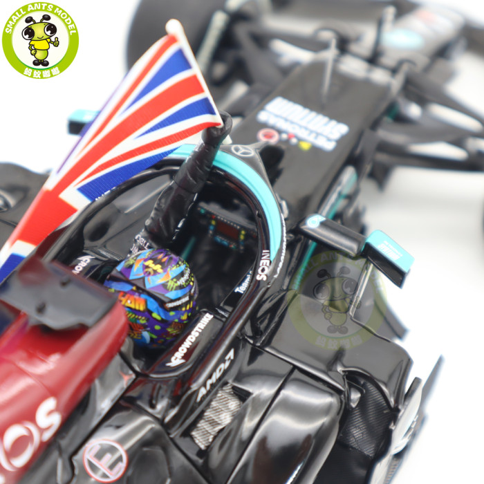 1/18 Minichamps Mercedes AMG Benz F1 Petronas Formula One Team Winner British Brazilian Qatar Russia GP Diecast Model Toys Car Gifts For Boyfriend Husband Father
