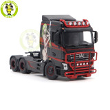 1/64 SANY Heavy Truck Tractor Racing Girl Pattern Diecast Model Toy Cars Gifts For Boyfriend Husband Father