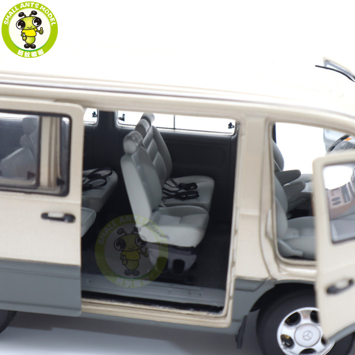 1/24 Mercedes Benz MB100 SAC ISTANA Diecast Model Toys Car Gifts For Husband Boyfriend Father