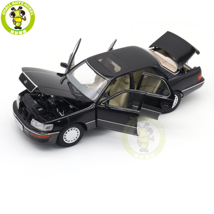 1/18 Toyota Lexus First Generation LS 400 LS400 XF10 1989 1994 White Color Diecast Model Toy Car Boys Girls Gifts