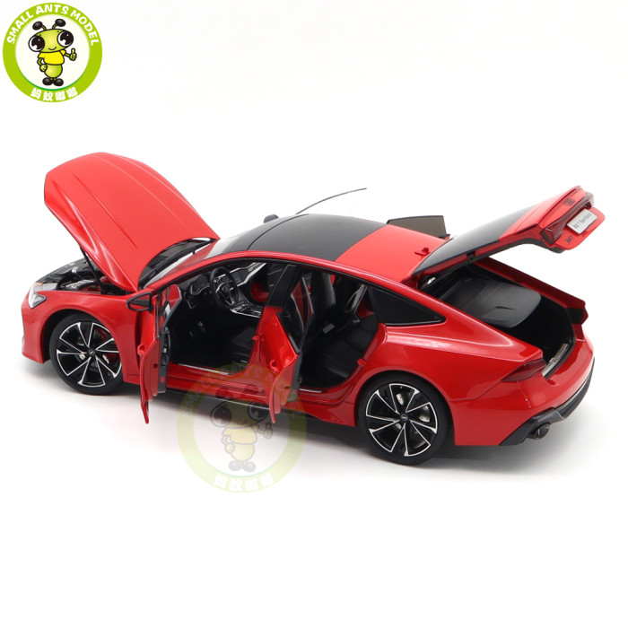 1/18 Audi RS 7 RS7 C8 Sportback 2021 KengFai Diecast Metal Model Car Toys Gifts For Husband Boyfriend Father