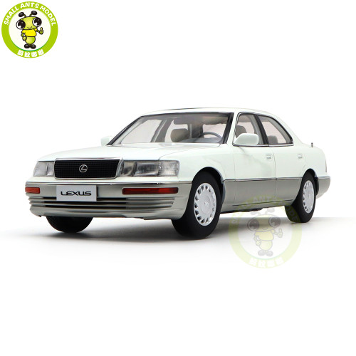 1/18 Toyota Lexus First Generation LS 400 LS400 XF10 1989 1994 White Color Diecast Model Toy Car Boys Girls Gifts