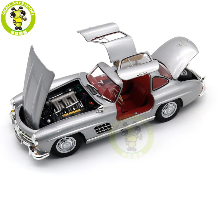 1/18 Mercedes Benz 300SL 1954 Minichamps Diecast Model Toy Car Gifts For Husband Boyfriend Father