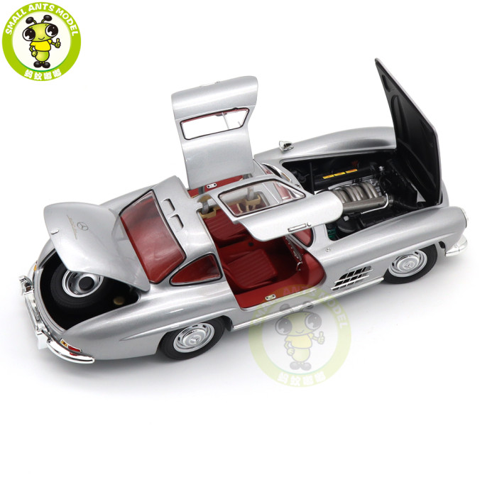 1/18 Mercedes Benz 300SL 1954 Minichamps Diecast Model Toy Car Gifts For Husband Boyfriend Father