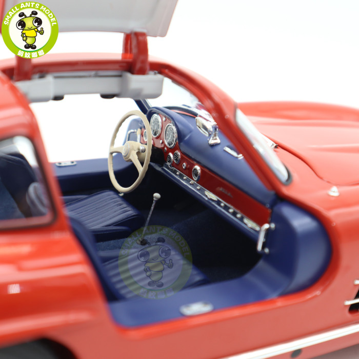 1/18 Mercedes Benz 300SL 1954 Minichamps Diecast Model Toy Car Gifts For Husband Boyfriend Father