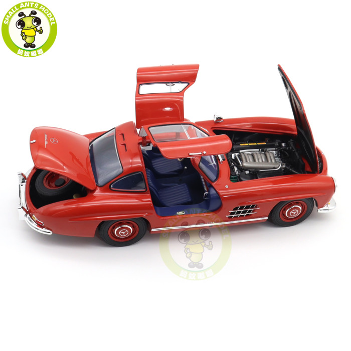 1/18 Mercedes Benz 300SL 1954 Minichamps Diecast Model Toy Car Gifts For Husband Boyfriend Father