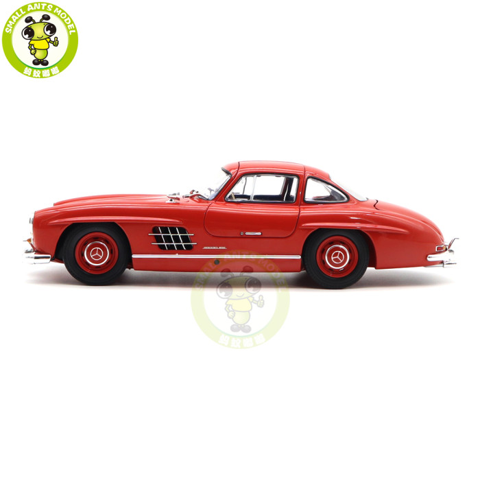1/18 Mercedes Benz 300SL 1954 Minichamps Diecast Model Toy Car Gifts For Husband Boyfriend Father