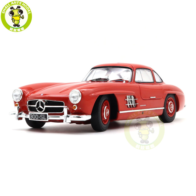 1/18 Mercedes Benz 300SL 1954 Minichamps Diecast Model Toy Car Gifts For Husband Boyfriend Father