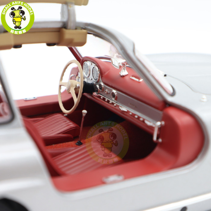 1/18 Mercedes Benz 300SL 1954 Minichamps Diecast Model Toy Car Gifts For Husband Boyfriend Father