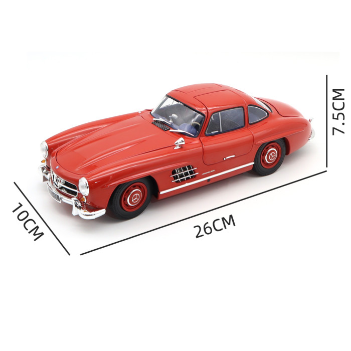 1/18 Mercedes Benz 300SL 1954 Minichamps Diecast Model Toy Car Gifts For Husband Boyfriend Father
