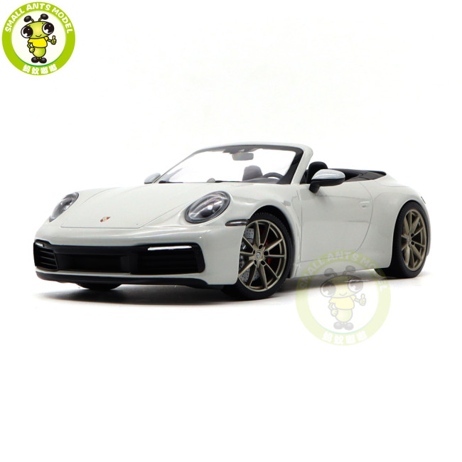 1/18 Porsche 911 Carrera 4S Cabriolet 2019 Minichamps Diecast Model Toy Car Gifts For Husband Boyfriend Father