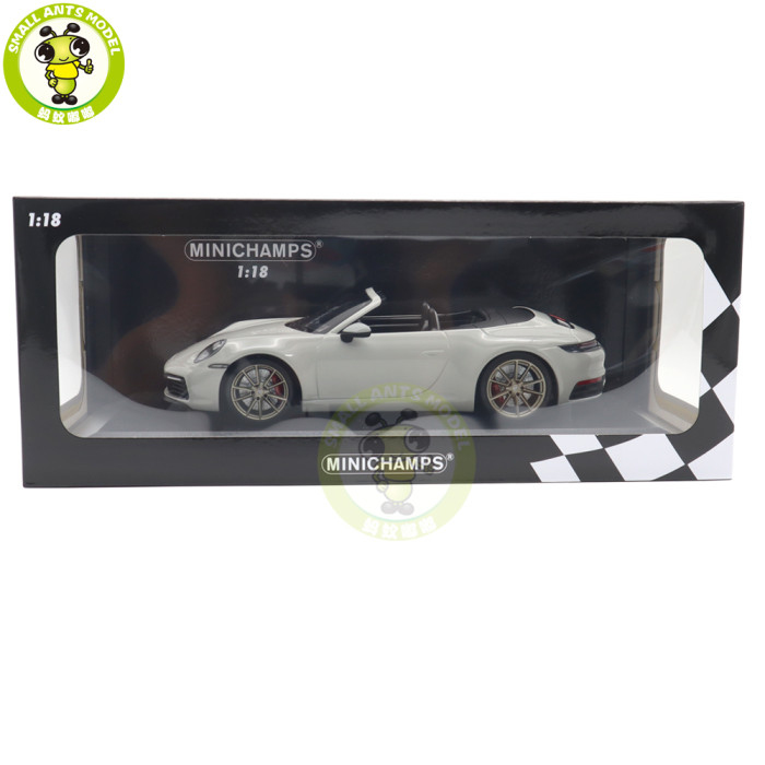 1/18 Porsche 911 Carrera 4S Cabriolet 2019 Minichamps Diecast Model Toy Car Gifts For Husband Boyfriend Father