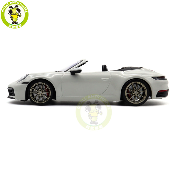 1/18 Porsche 911 Carrera 4S Cabriolet 2019 Minichamps Diecast Model Toy Car Gifts For Husband Boyfriend Father