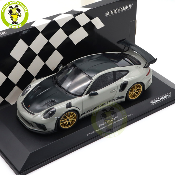 1/18 Porsche 911 991 992 GT3 RS 2019 Minichamps Diecast Model Toy Car Gifts For Husband Boyfriend Father