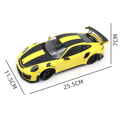 1/18 Porsche 911 991 992 GT2 RS 2018 Minichamps Diecast Model Toy Car Gifts For Husband Boyfriend Father