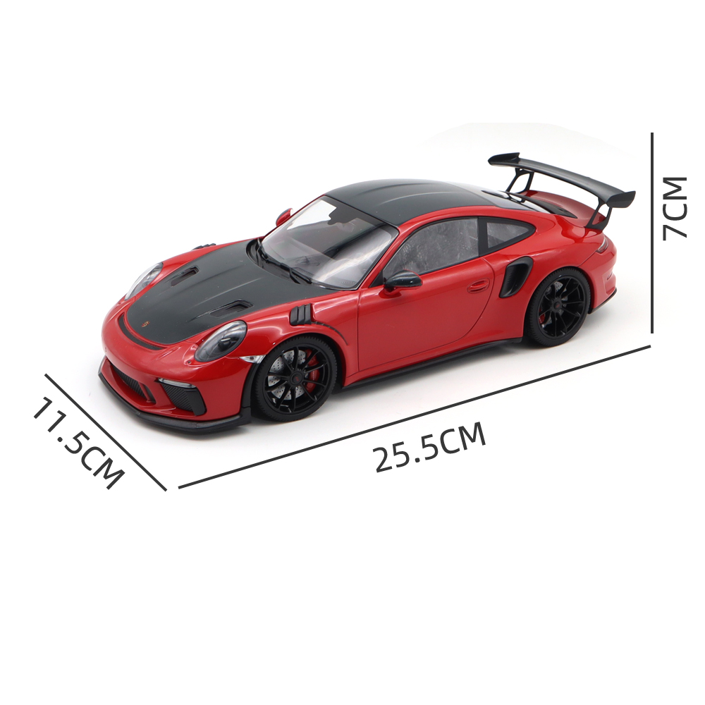 1/18 Porsche 911 991 992 GT3 RS 2019 Minichamps Diecast Model Toy