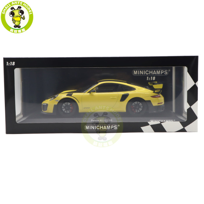 1/18 Porsche 911 991 992 GT2 RS 2018 Minichamps Diecast Model Toy Car Gifts For Husband Boyfriend Father