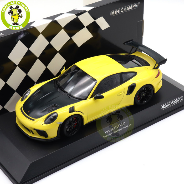 1/18 Porsche 911 991 992 GT3 RS 2019 Minichamps Diecast Model Toy Car Gifts For Husband Boyfriend Father