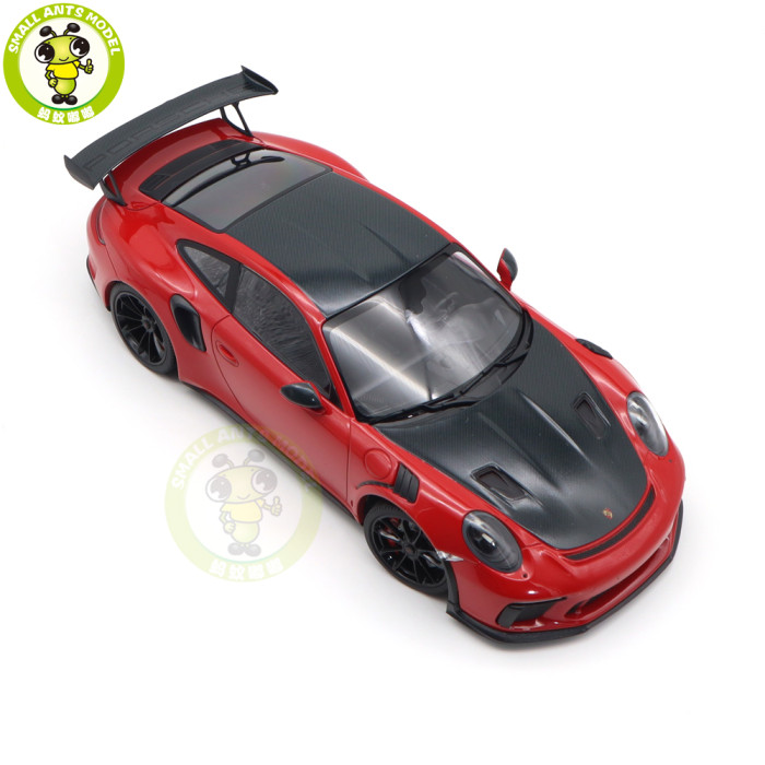 1/18 Porsche 911 991 992 GT3 RS 2019 Minichamps Diecast Model Toy Car Gifts For Husband Boyfriend Father