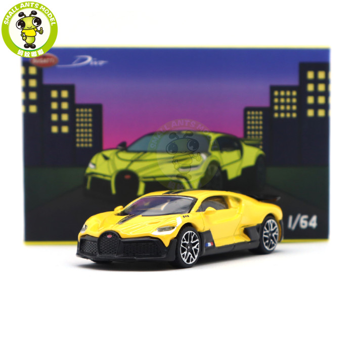 1/64 JKM Bugatti Divo Diecast Model Toys Supercar Car Boys Girls Gifts