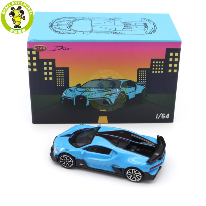 1/64 JKM Bugatti Divo Diecast Model Toys Supercar Car Boys Girls Gifts