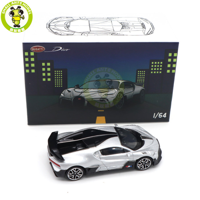 1/64 JKM Bugatti Divo Diecast Model Toys Supercar Car Boys Girls Gifts