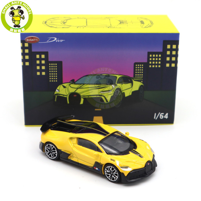 1/64 JKM Bugatti Divo Diecast Model Toys Supercar Car Boys Girls Gifts