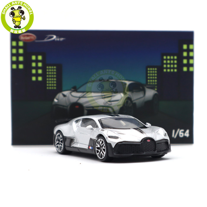 1/64 JKM Bugatti Divo Diecast Model Toys Supercar Car Boys Girls Gifts