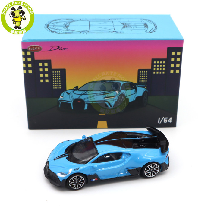 1/64 JKM Bugatti Divo Diecast Model Toys Supercar Car Boys Girls Gifts