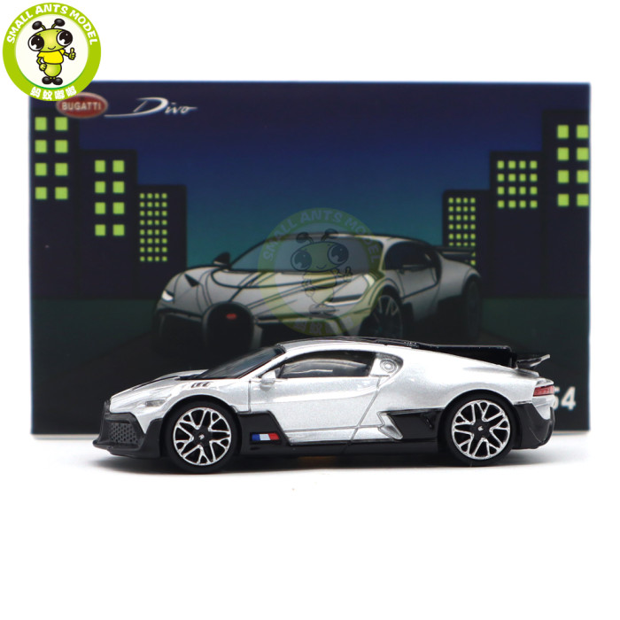 1/64 JKM Bugatti Divo Diecast Model Toys Supercar Car Boys Girls Gifts