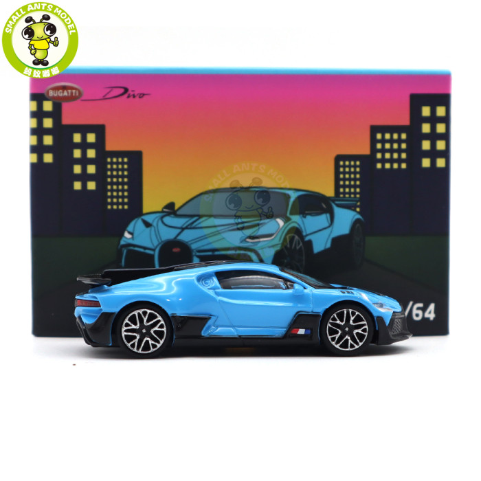 1/64 JKM Bugatti Divo Diecast Model Toys Supercar Car Boys Girls Gifts