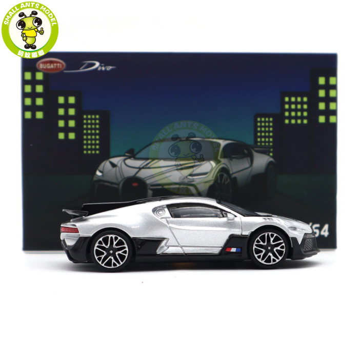 1/64 JKM Bugatti Divo Diecast Model Toys Supercar Car Boys Girls Gifts