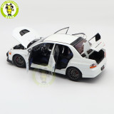 1/18 Super A Mitsubishi Lancer EVO VIII 8 MR Diecast Model Toys Car Gifts For Boyfriend Father Husband