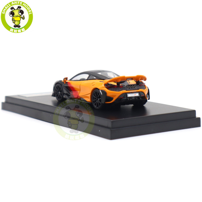 1/64 LCD Mclaren 765LT Racing Car Diecast Model Toy Cars Gifts For Boyfriend Husband Father