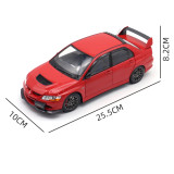 1/18 Super A Mitsubishi Lancer EVO VIII 8 MR Diecast Model Toys Car Gifts For Boyfriend Father Husband