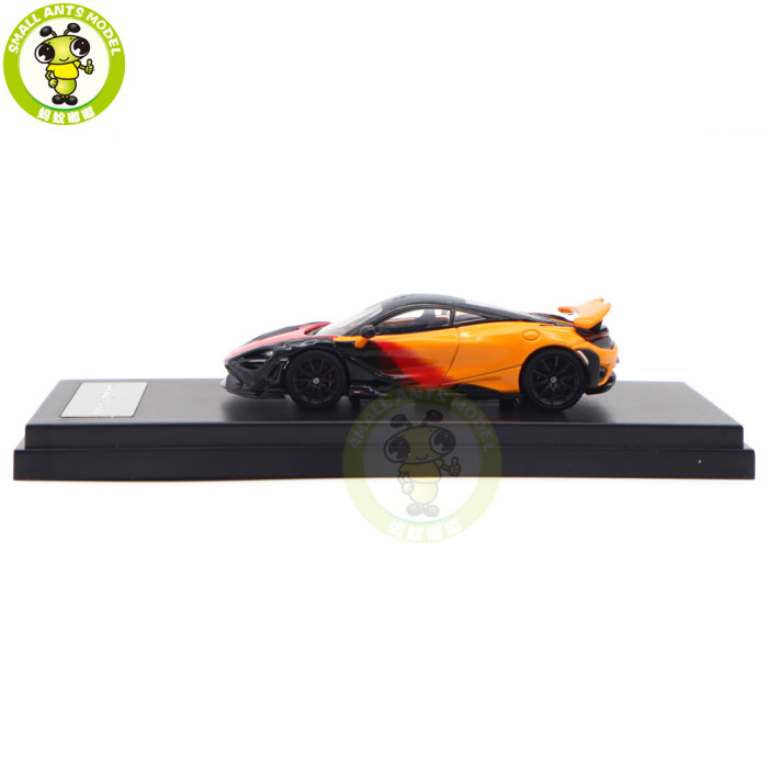 1/64 LCD Mclaren 765LT Racing Car Diecast Model Toy Cars Gifts For Boyfriend Husband Father