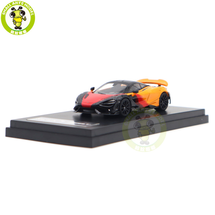 1/64 LCD Mclaren 765LT Racing Car Diecast Model Toy Cars Gifts For Boyfriend Husband Father