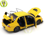 1/18 Super A Mitsubishi Lancer EVO VIII 8 MR Diecast Model Toys Car Gifts For Boyfriend Father Husband