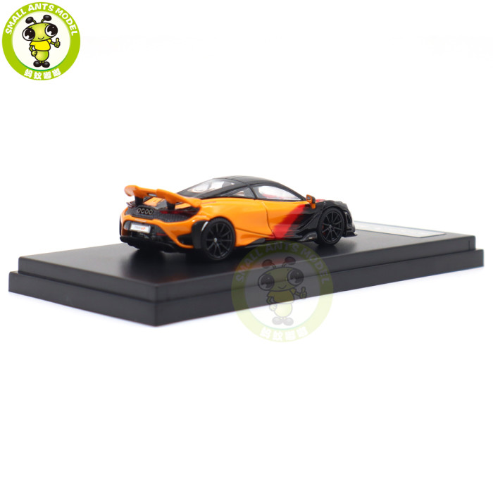 1/64 LCD Mclaren 765LT Racing Car Diecast Model Toy Cars Gifts For Boyfriend Husband Father