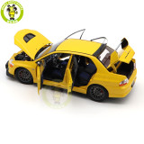 1/18 Super A Mitsubishi Lancer EVO VIII 8 MR Diecast Model Toys Car Gifts For Boyfriend Father Husband