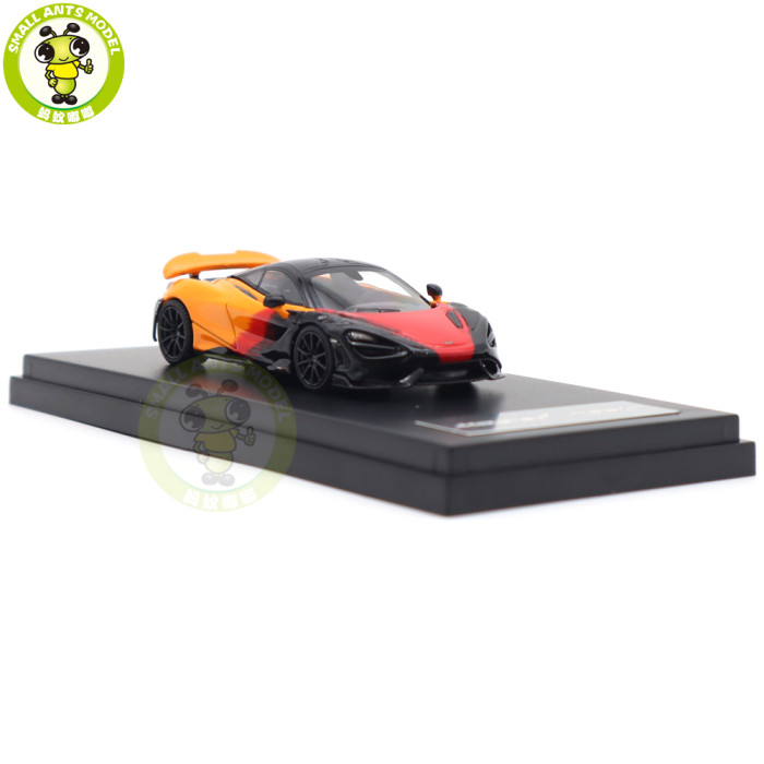1/64 LCD Mclaren 765LT Racing Car Diecast Model Toy Cars Gifts For Boyfriend Husband Father