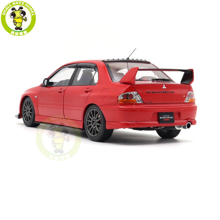 1/18 Super A Mitsubishi Lancer EVO VIII 8 MR Diecast Model Toys Car Gifts For Boyfriend Father Husband