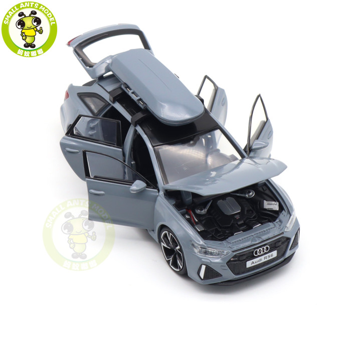 1/32 JKM Audi RS6 RS 6 Avant C8 Diecast Model Car Toys Kids Boys Gilrs Gifts Lighting